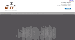 Desktop Screenshot of betelchurch.org
