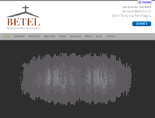 Tablet Screenshot of betelchurch.org